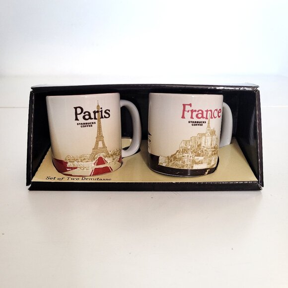 Starbucks Paris & France Global Icon Collector Demitasse 3 oz - NEW - Picture 1 of 2